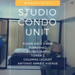 Studio Unit for Sale in The Column Legaspi Village