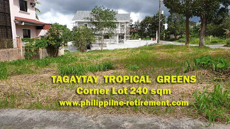 Tagaytay Tropical Greens Lot for Sale